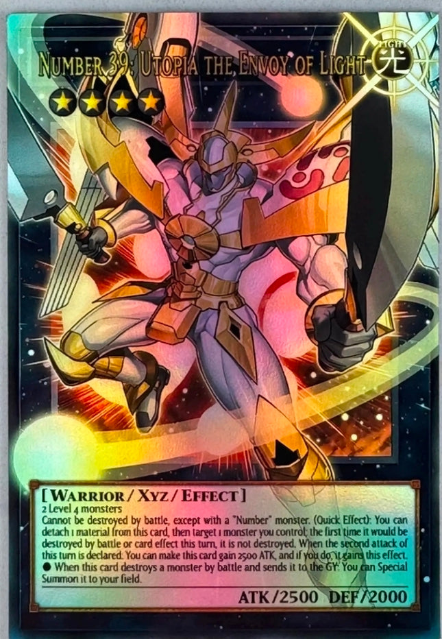 Yu-Gi-Oh! EN Number 39: Utopia Emissary of Light
